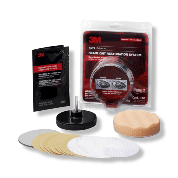 A headlight restoration set