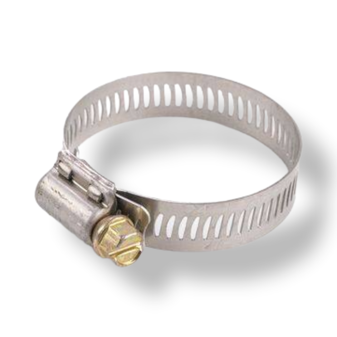 A hose clamp