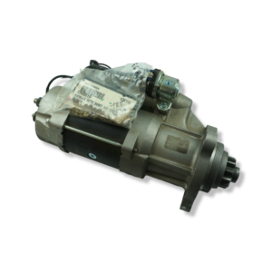 A car motor with some wires on it