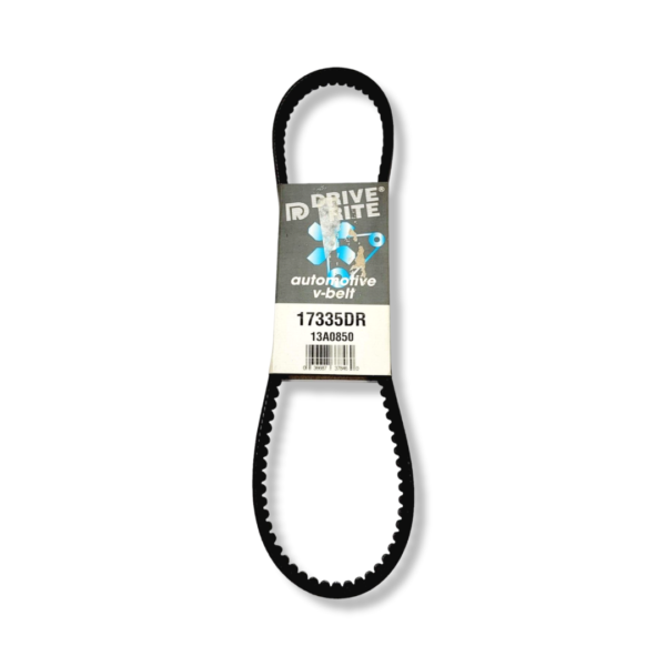 A belt with the words drive belts on it.