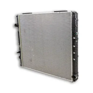 A radiator is shown with the top open.