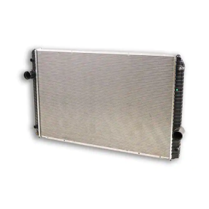 A radiator is shown with the front of it.