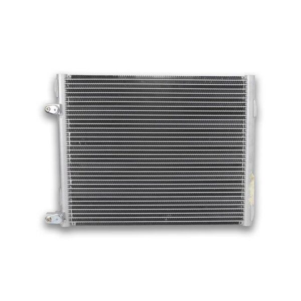 A radiator is shown with the top of it.