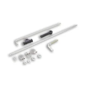 A set of parts for the car with a long handle.