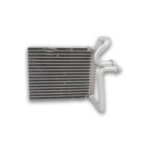 A car radiator is shown on a white background.