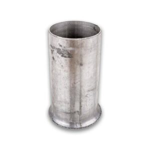 A metal cylinder with a hole in it.