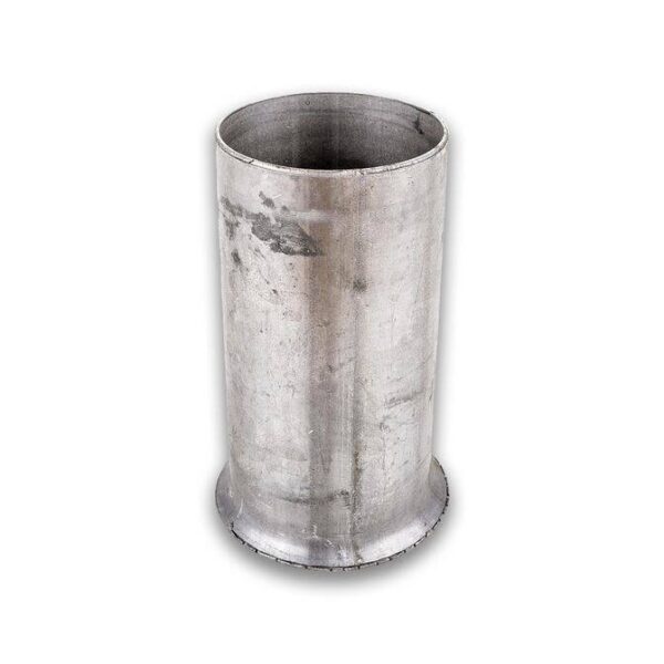 A metal cylinder with a hole in it.