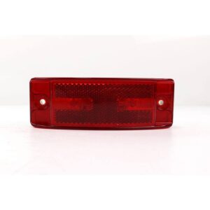A red light that is on the ground